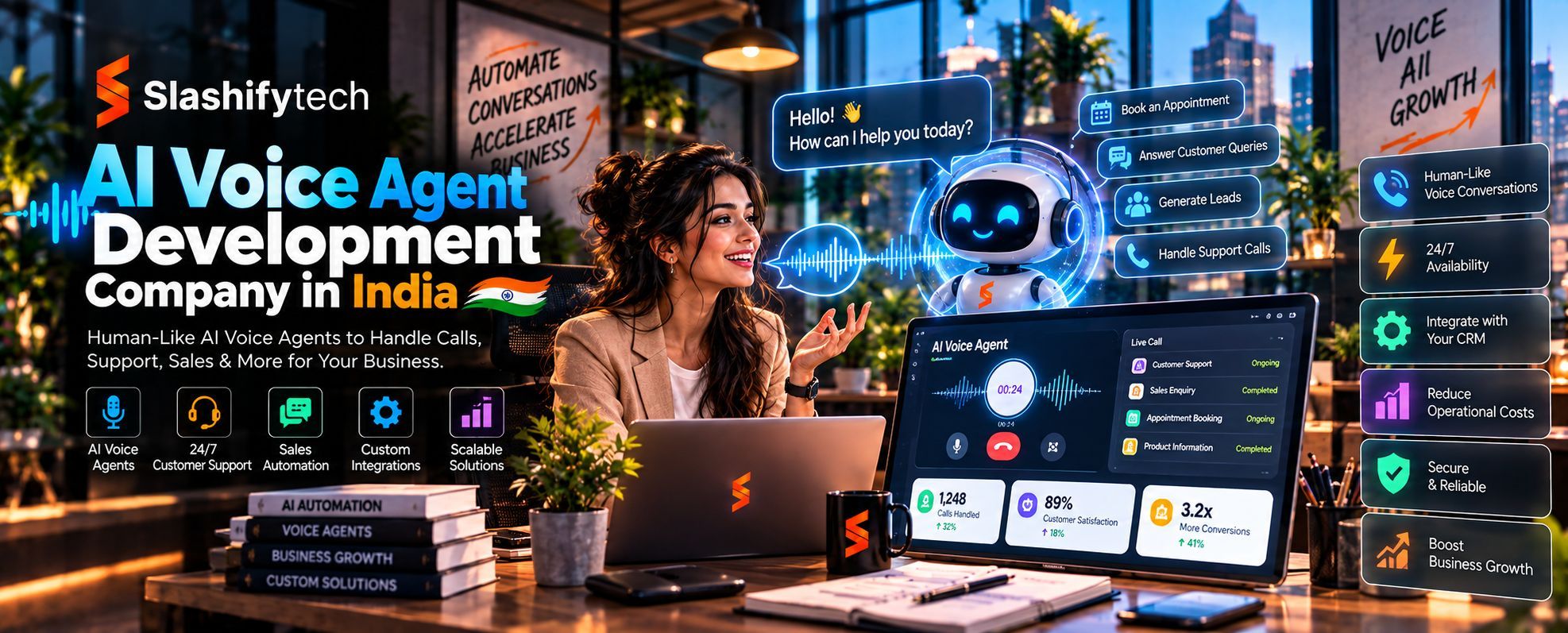 AI voice agent development company in India