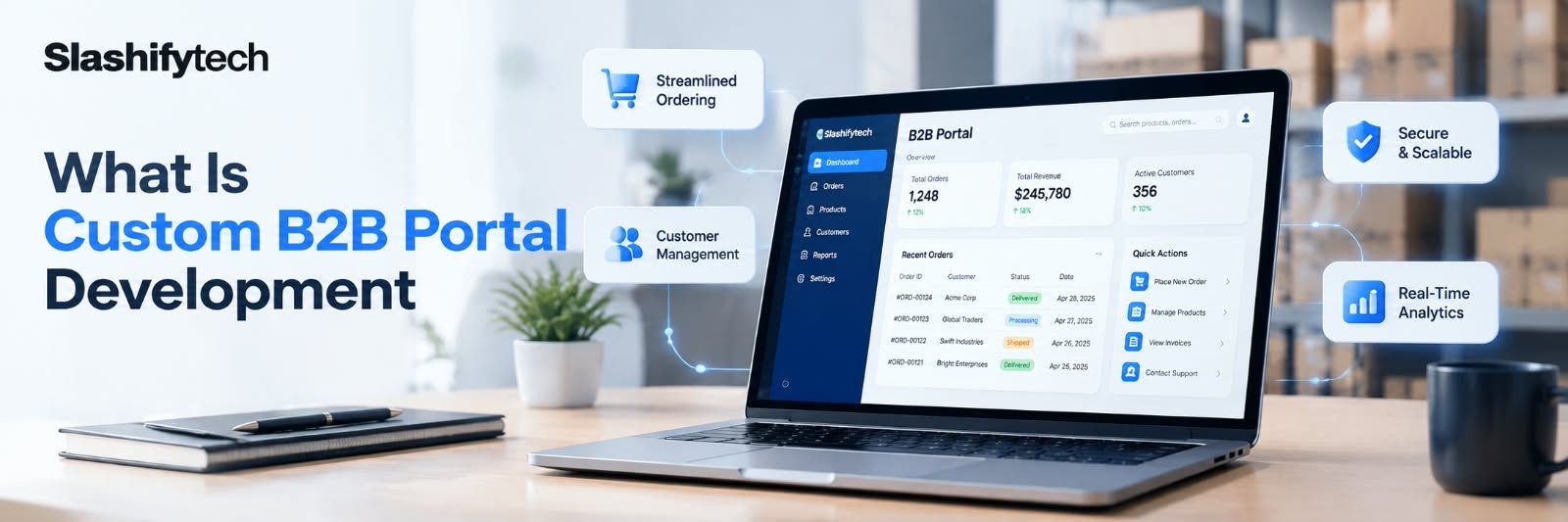What Is Custom B2B Portal Development